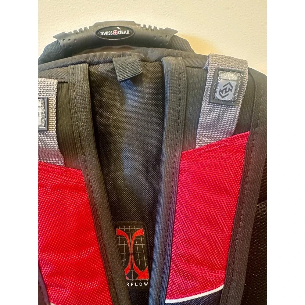 SwissGear 1900 NWT Scansmart TSA 17-Inch Laptop Backpack Black/Red $99